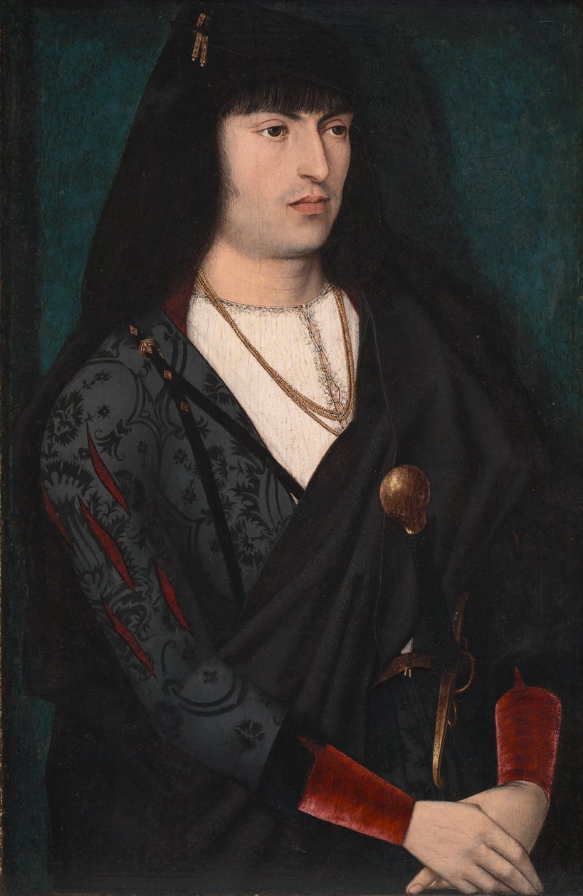 Portrett av en mann av Unknown artist