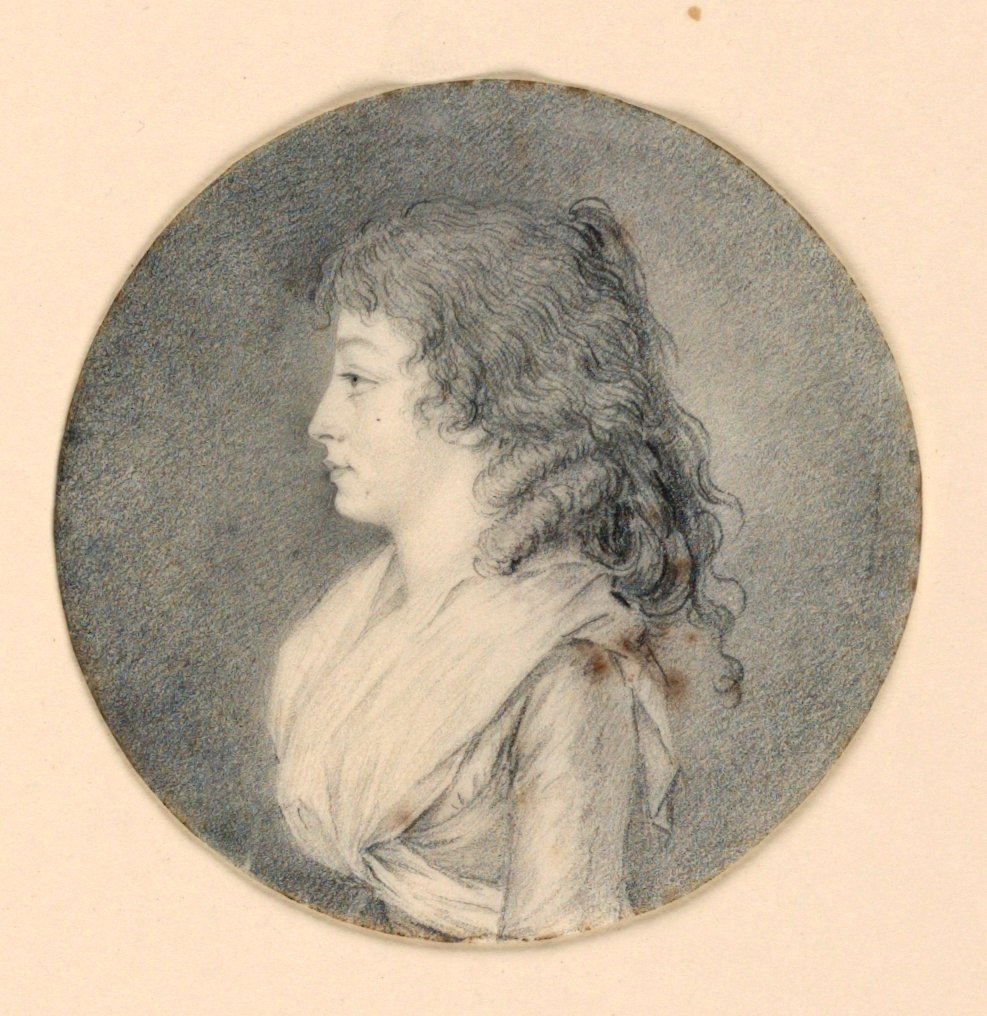 Portrett av en kvinne av Unknown artist