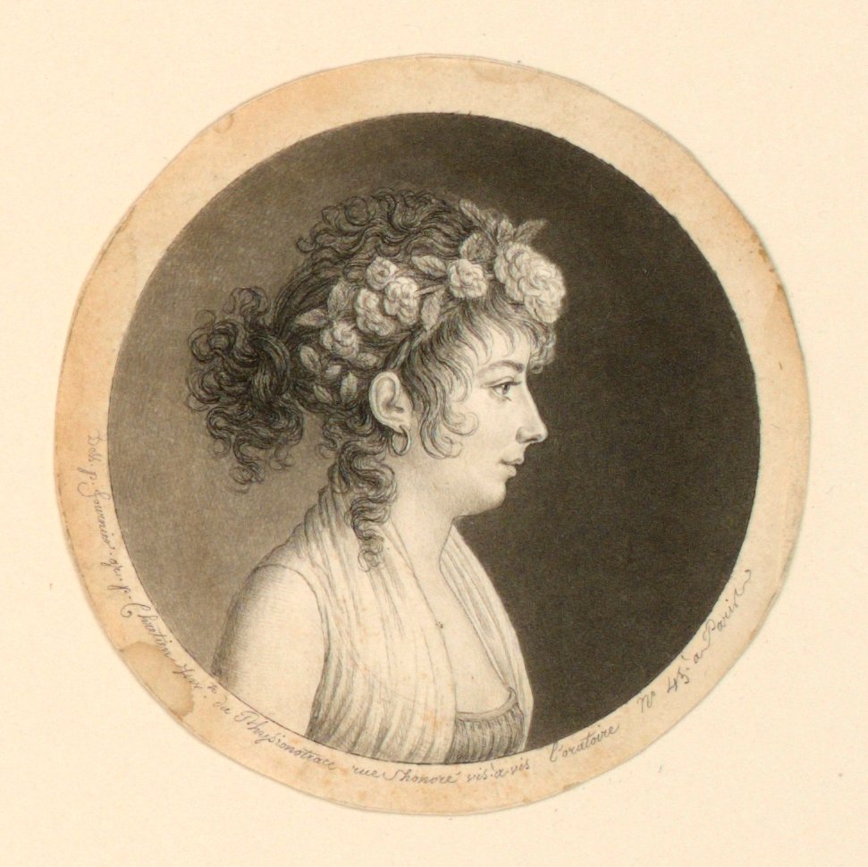 Portrett av en kvinne av Unknown artist