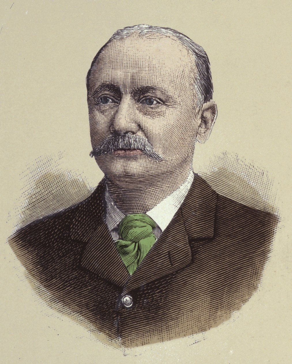 Portrett av den britiske soldaten Lord Robert Stephenson Smith Baden Powell (1857-1941), grunnlegger av speiding. av Unknown artist