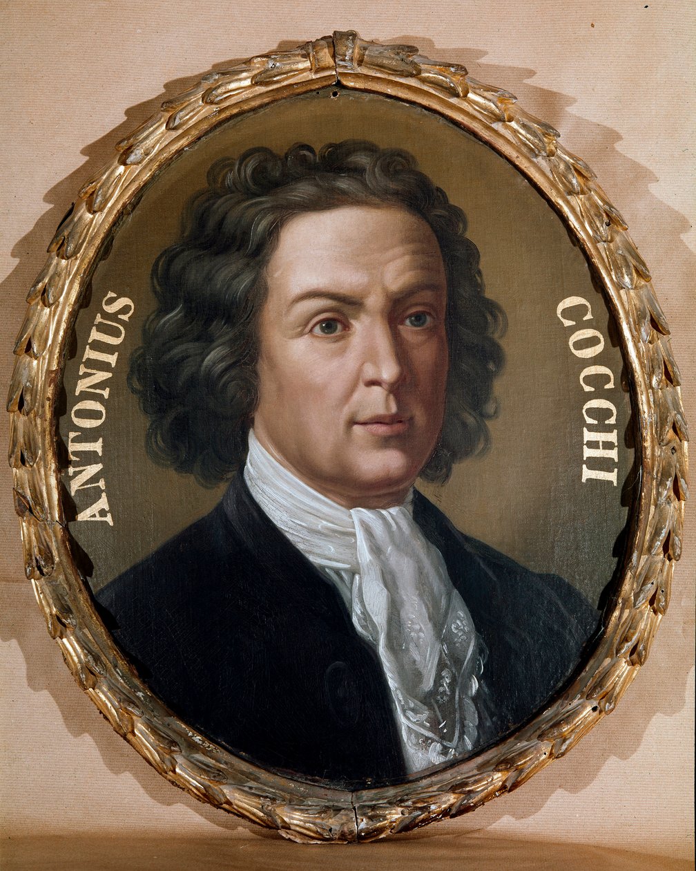 Portrett av den italienske legen og forfatteren Antonio Cocchi (1695-1758) Anonymt maleri. Firenze fra 1700-tallet, Universita degli Studi av Unknown artist