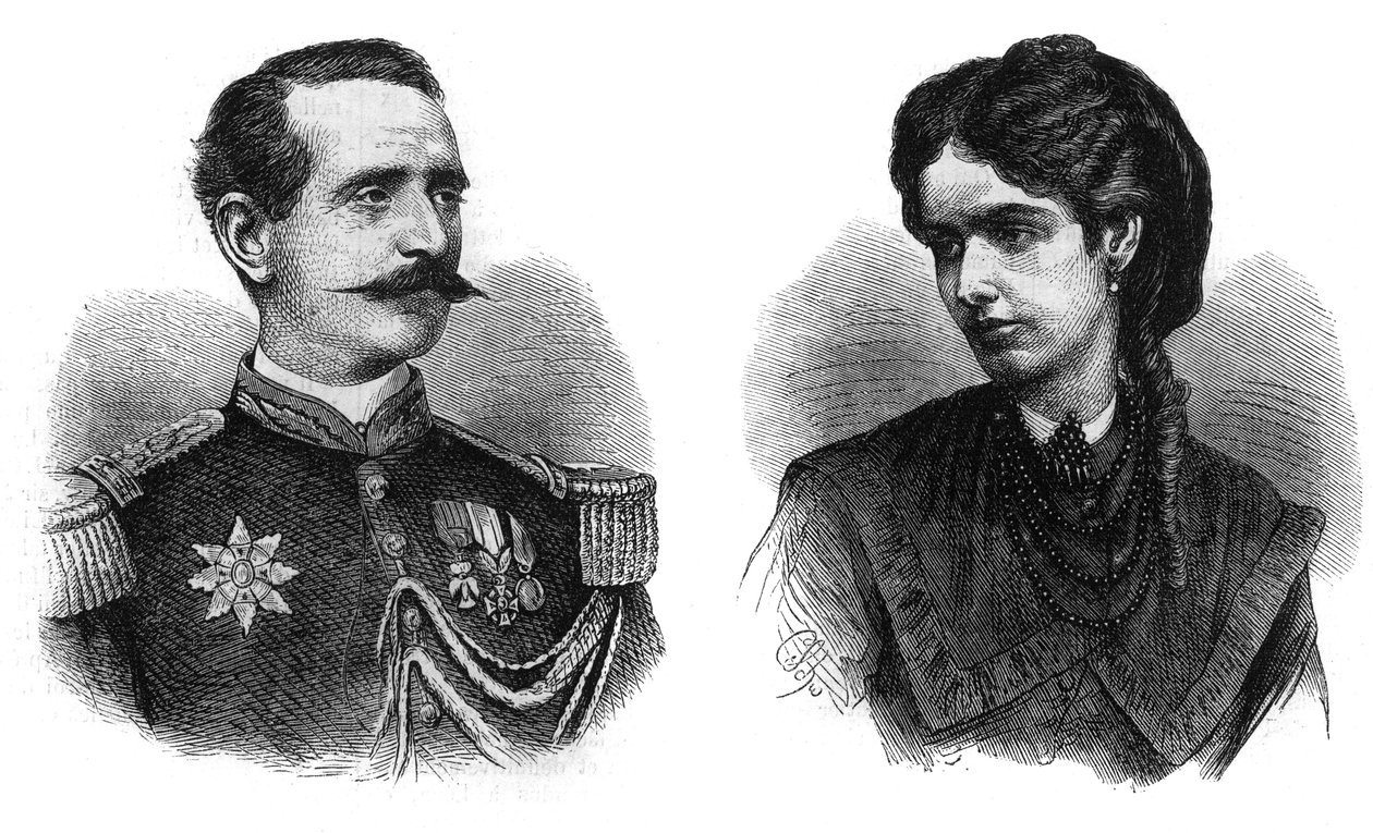 Portretter av prins Felix Salm-Salm (Salm Salm av Unknown artist