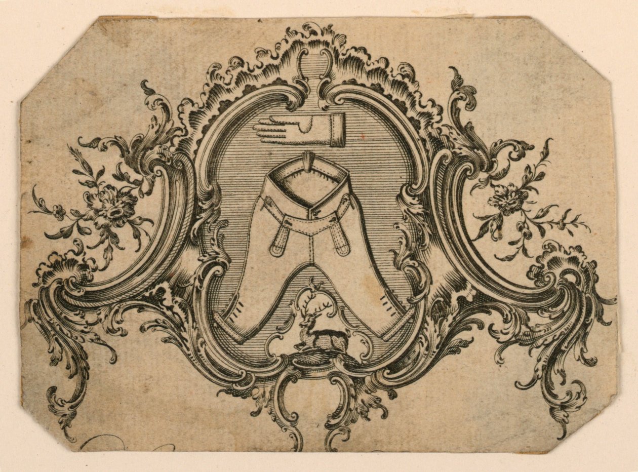 Mulig Trade Card for Clothier av Unknown artist