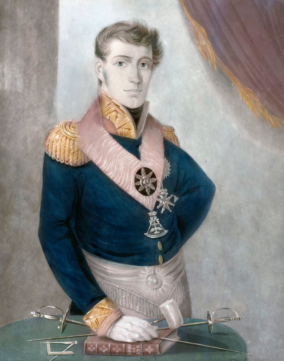 Prins Frederik av Nederland av Unknown artist