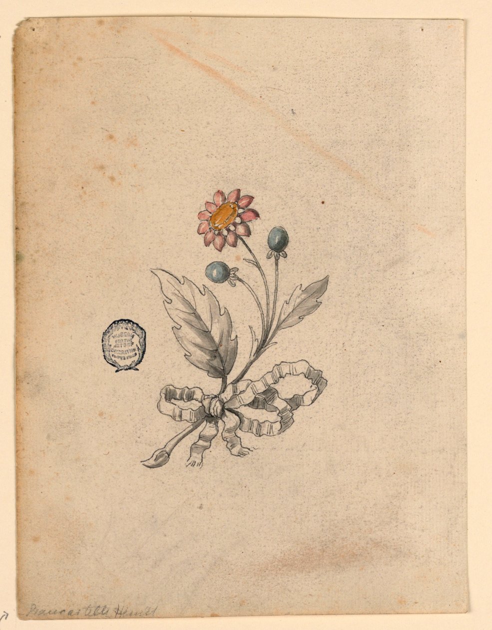 Prosjekt for en Corsage av Unknown artist