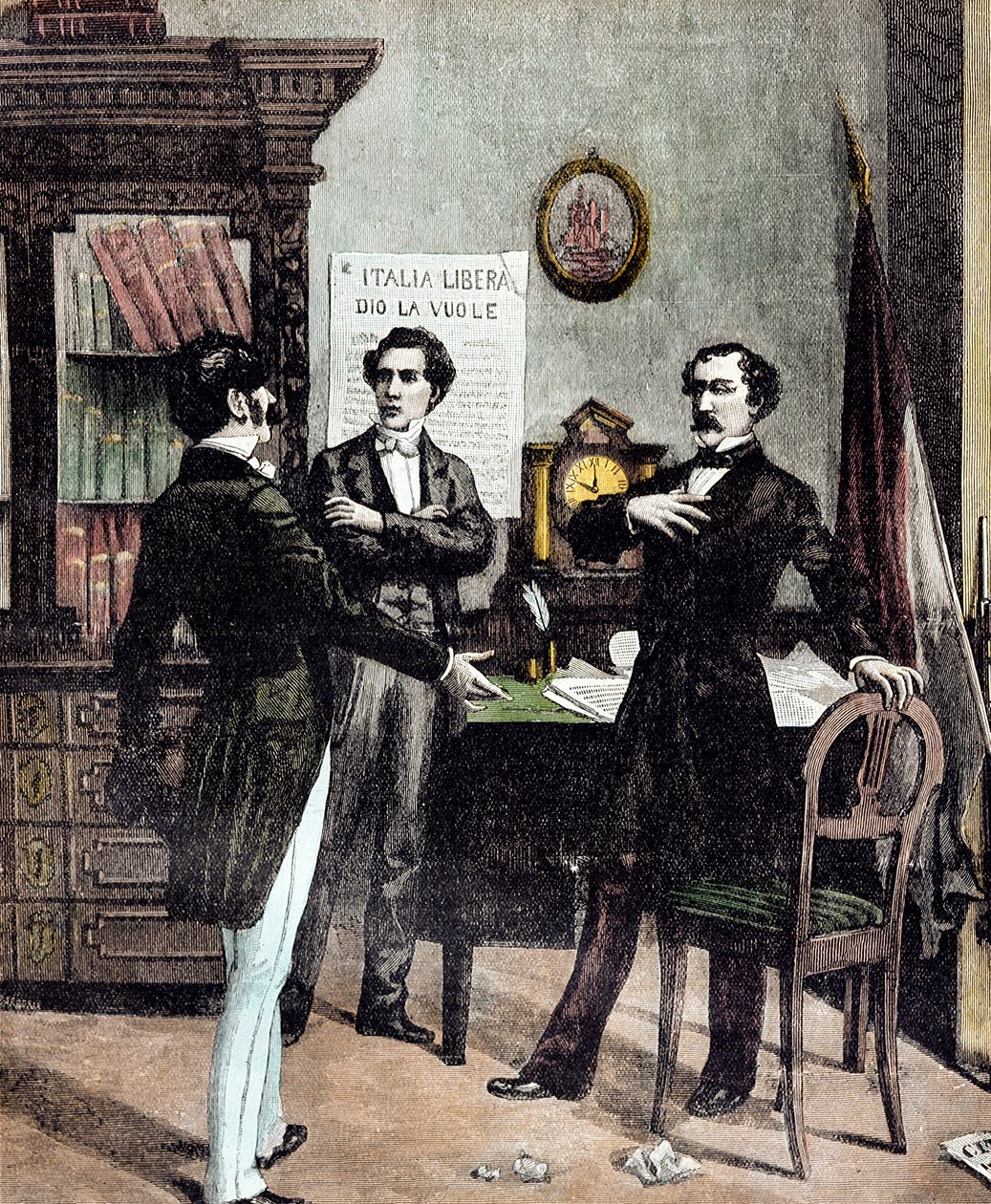 Risorgimento: The Five Days of Milan (Cinque giornate di Milano) (18.–22. mars 1848): dette er en av de første episodene av revolusjonene i 1848 (en del av den første italienske uavhengighetskrigen) som så fremveksten av milaneserne befolkningsopprører mot av Unknown artist