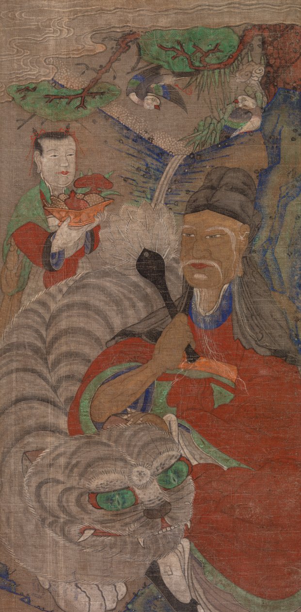 Salvie med Tiger av Unknown artist