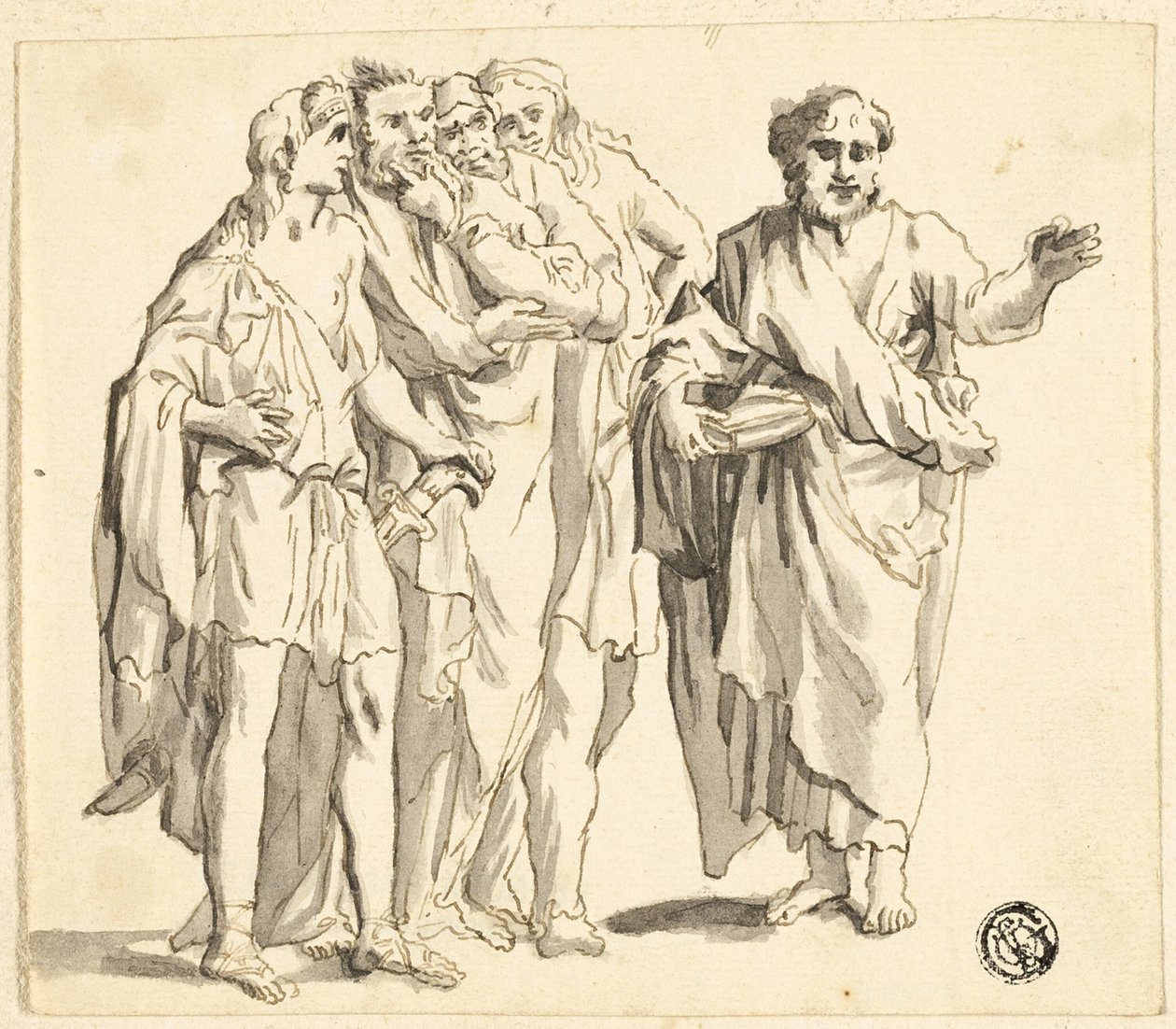 Sankt Paulus forkynnelse av Unknown artist