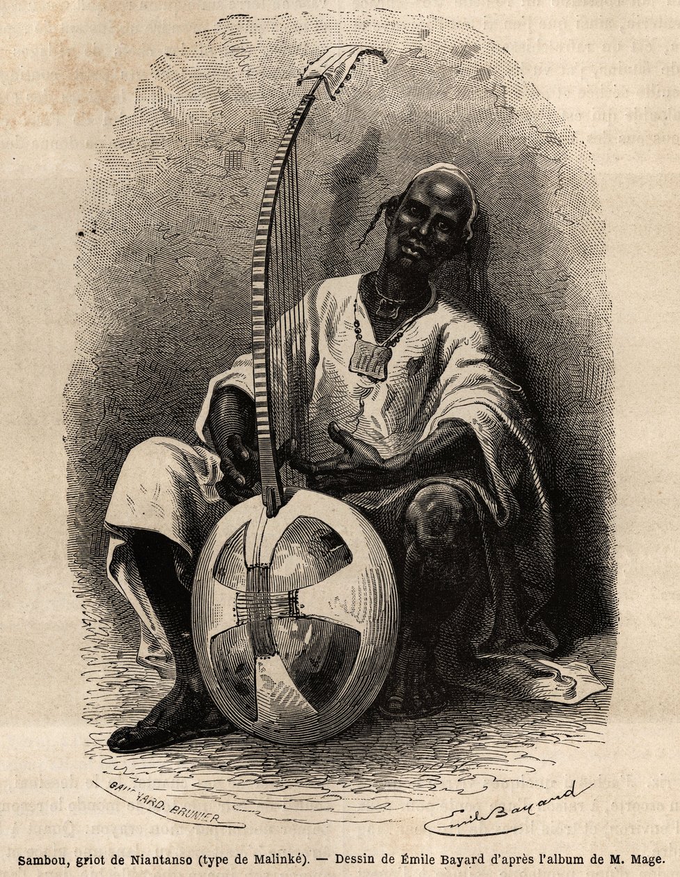 Sambou, grioten til Niantanso (Mali) (Malinke-type: vestafrikansk språk (Guinee, Senegal, Mali og Côte d