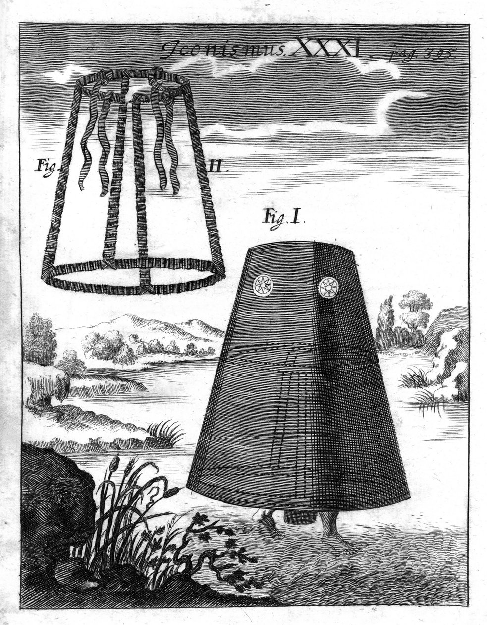 Scanphander forestilt av jesuitten Gaspar Schott (eller Caspar Schotti) i 1664. av Unknown artist