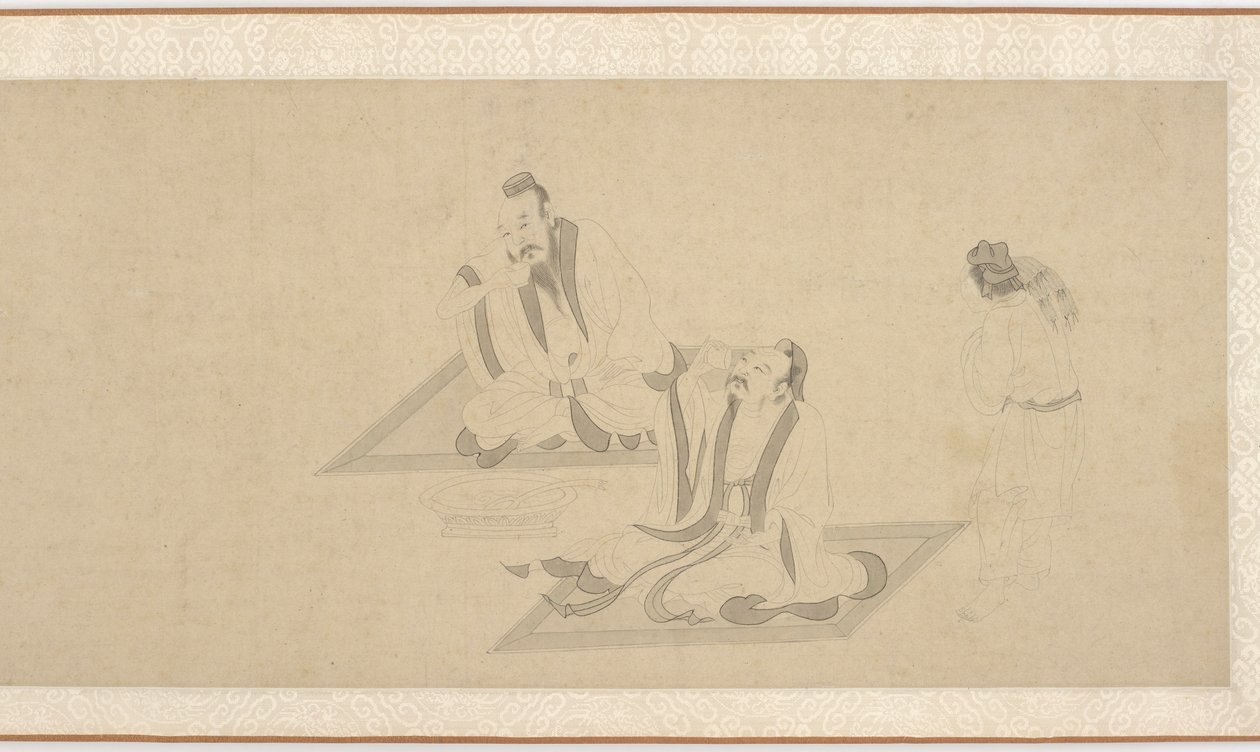 Scener fra livet til Tao Yuanming (del 1) av Unknown artist