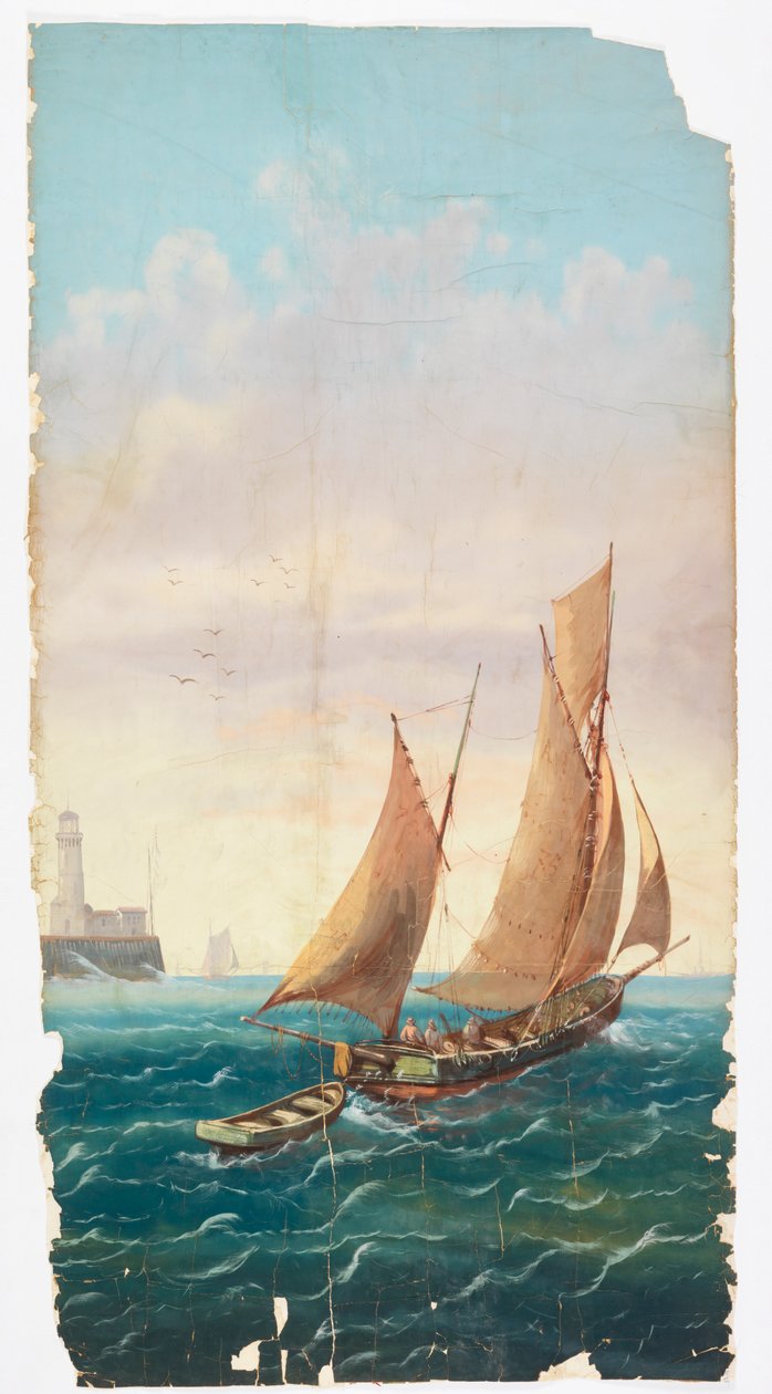 Naturskjønn av Unknown artist
