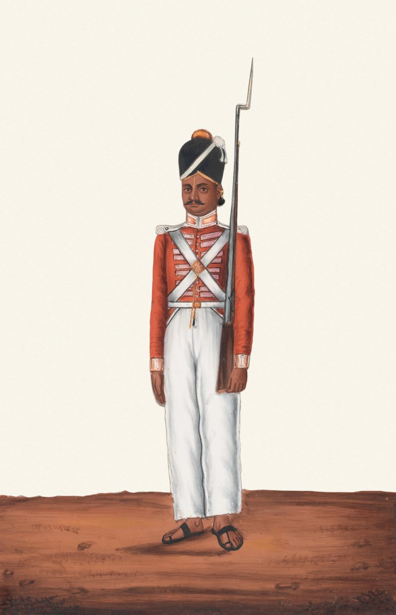 Sepoy, Madras-hæren av Unknown artist