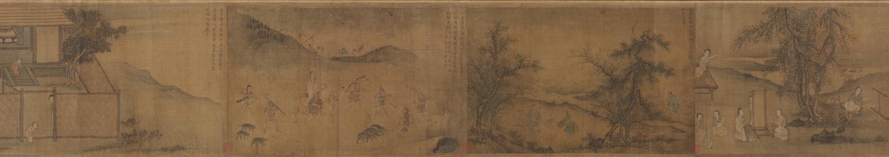 "Syvende måned" fra Odes of Bin (Binfeng) av Unknown artist