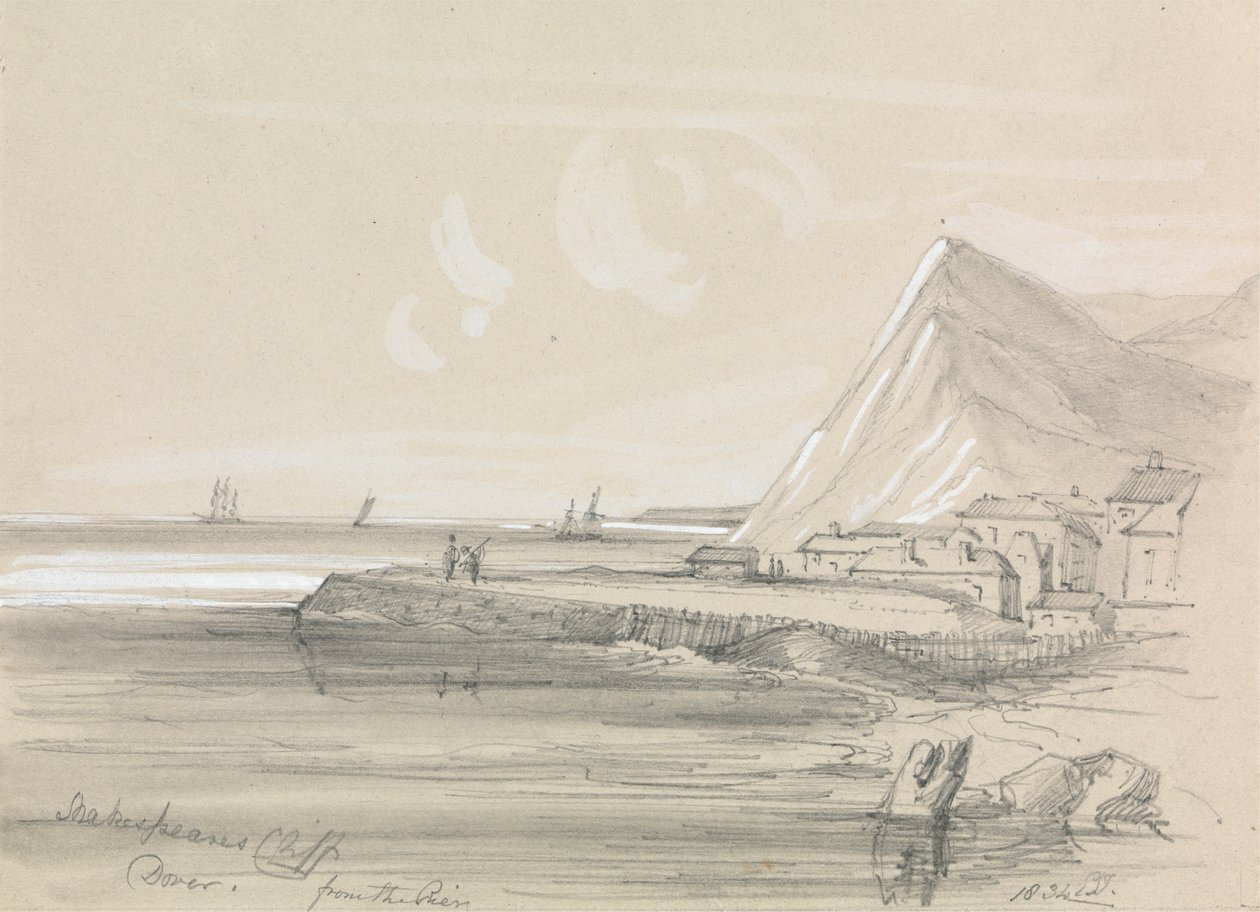 Shakespeares klippe, Dover av Unknown artist