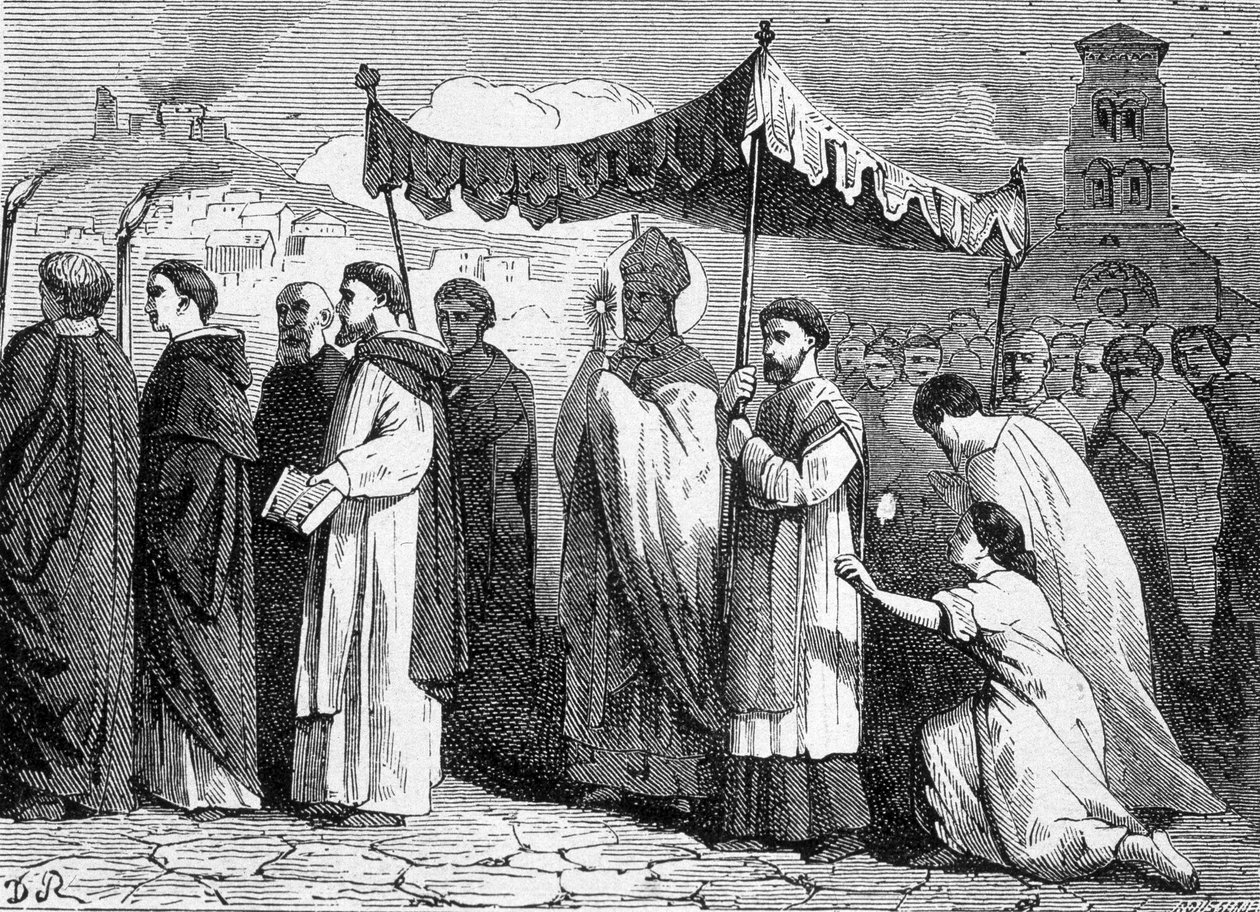 St. Mamert, biskop av Østerrike. av Unknown artist