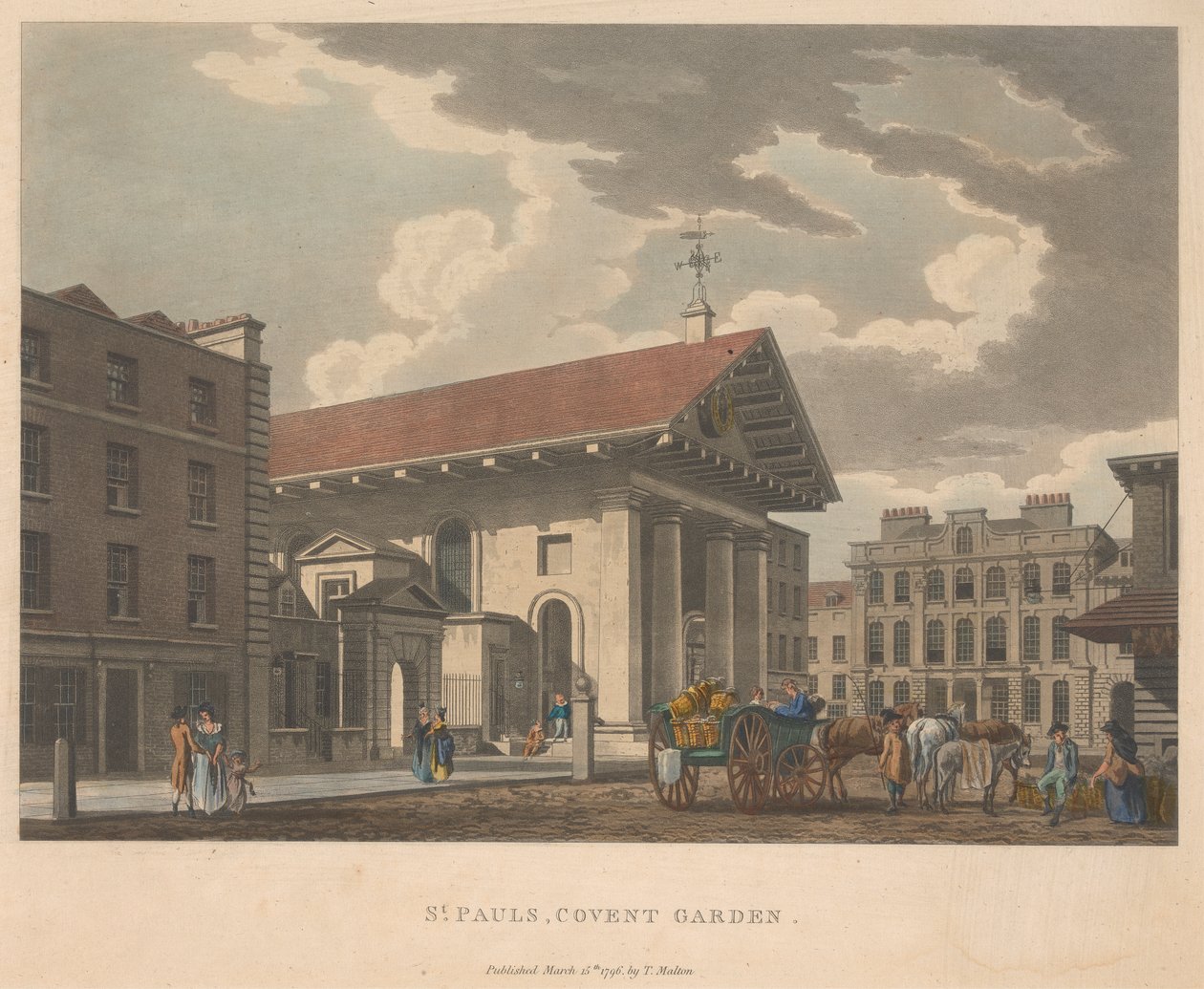 St. Pauls, klosterhagen av Unknown artist