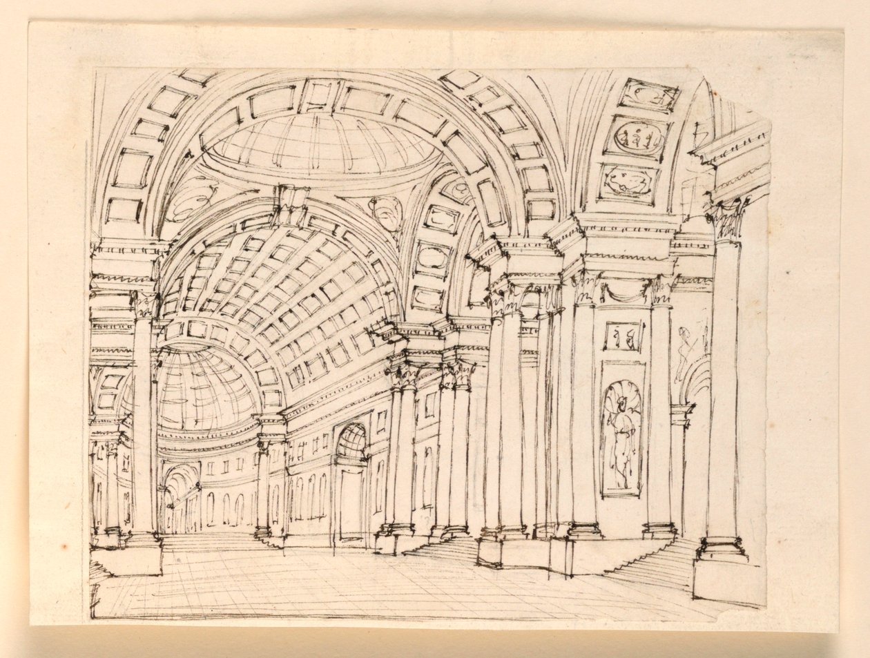 Scenedesign, Palace Interiør av Unknown artist