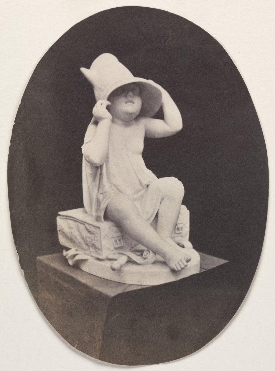 Statue of a Youth in Large Hat (fra et John R. Johnston-album) av Unknown artist