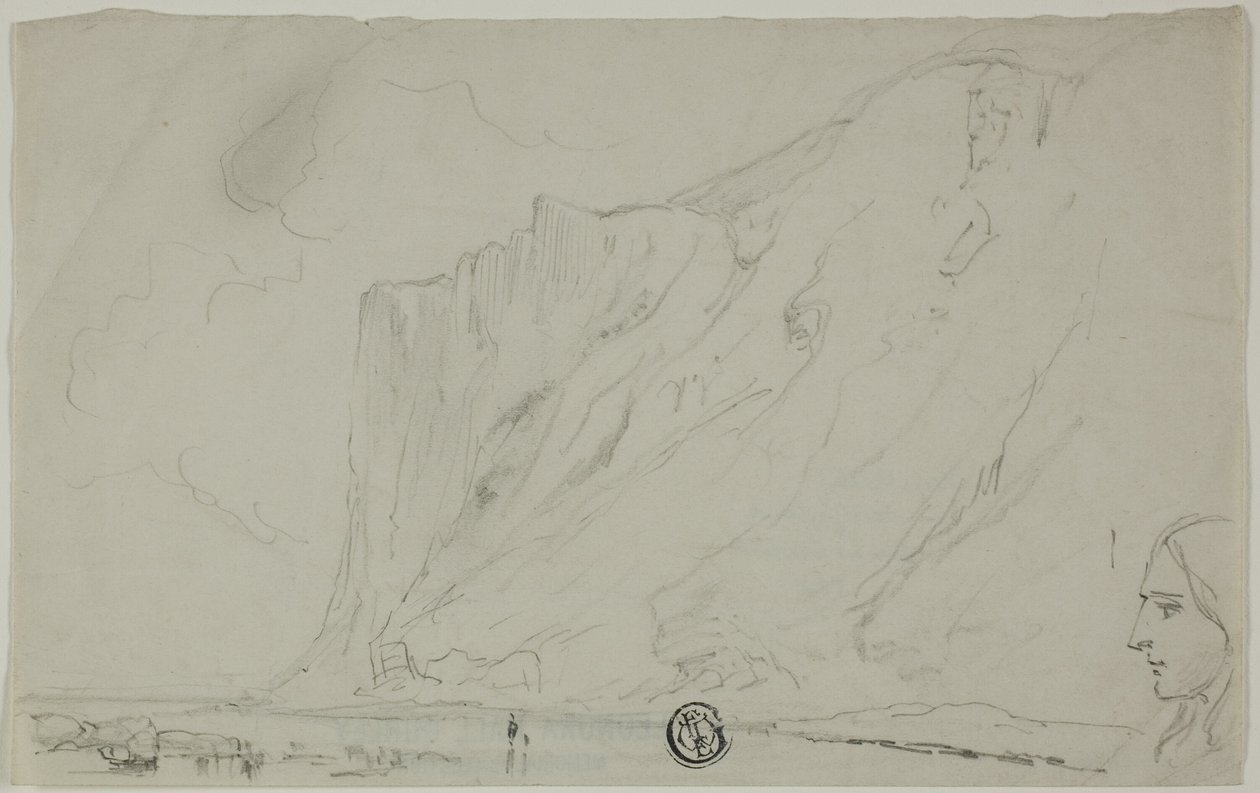 Staubbach i Sveits Bernese Oberland av Unknown artist