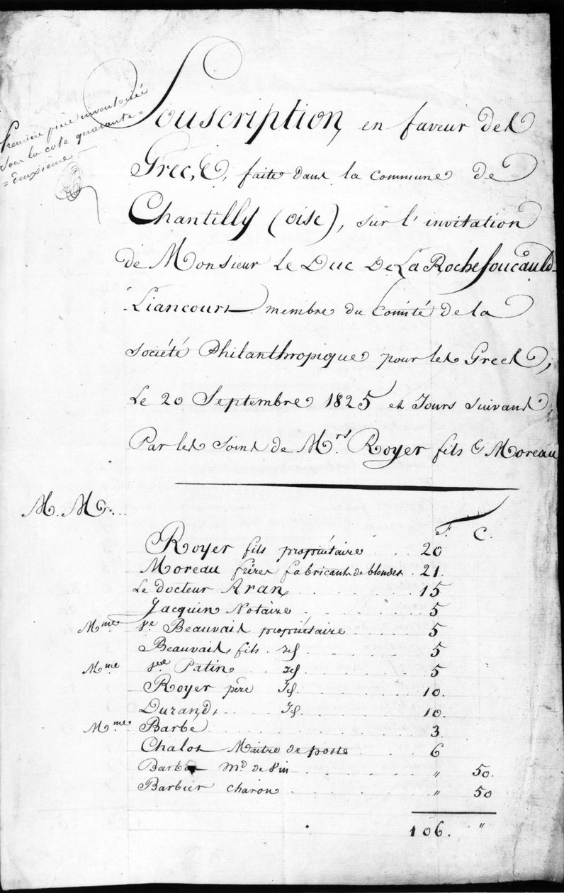 Abonnement, 20. september av Unknown artist