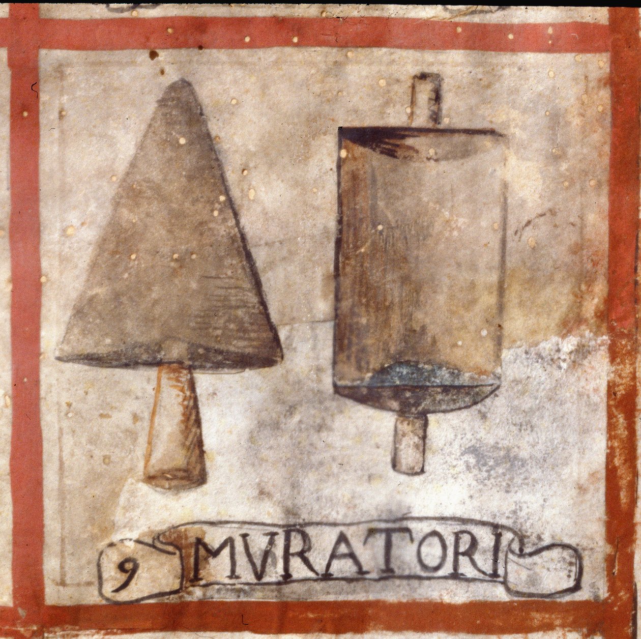 Symbol for murerne (Corporation table av Unknown artist