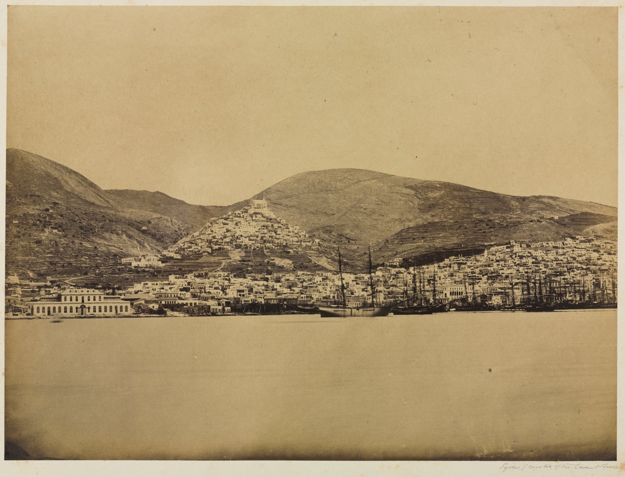 Syros, senter for Levant-handelen av Unknown artist