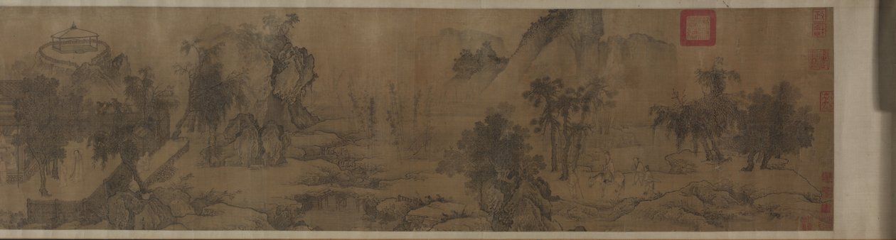 Tao Yuanmings retur hjem av Unknown artist