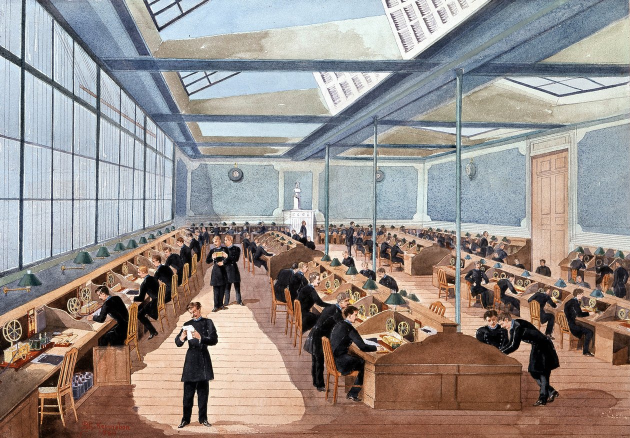 Telegrafisk rom av Unknown artist