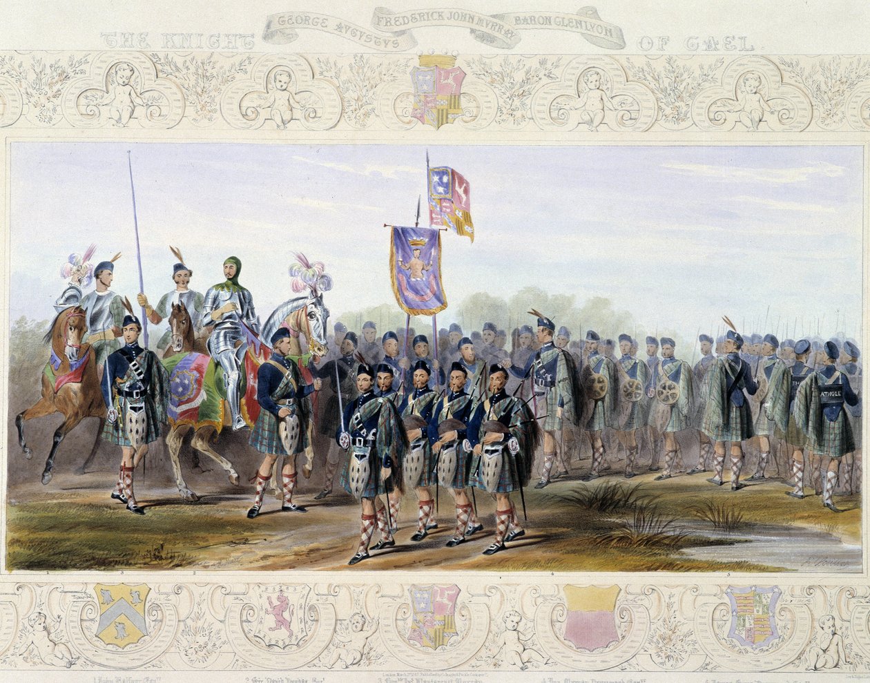 The Armee of Wales - i "" Knight of England" av J. Whatman, red. T. M