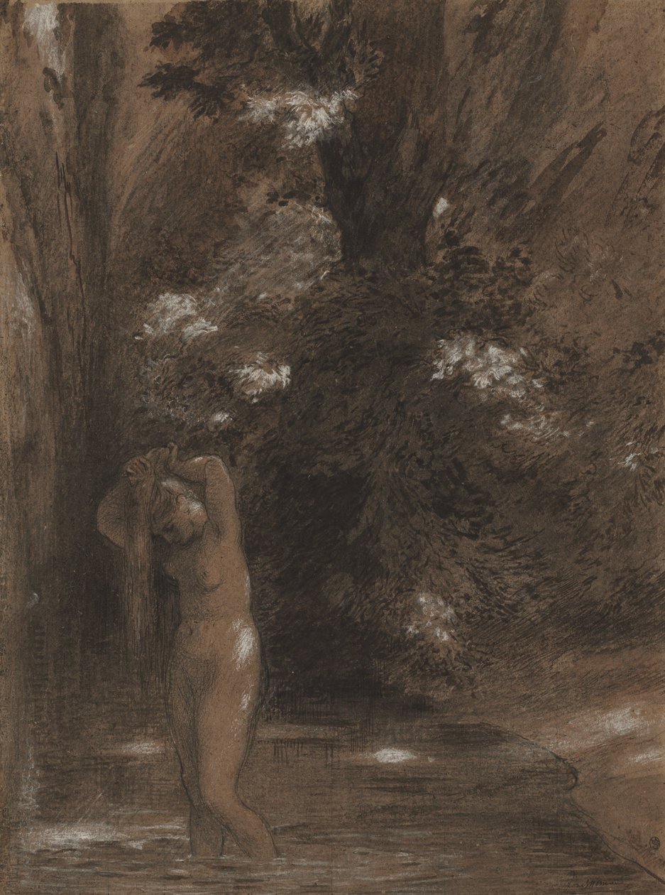 Badet av Unknown artist