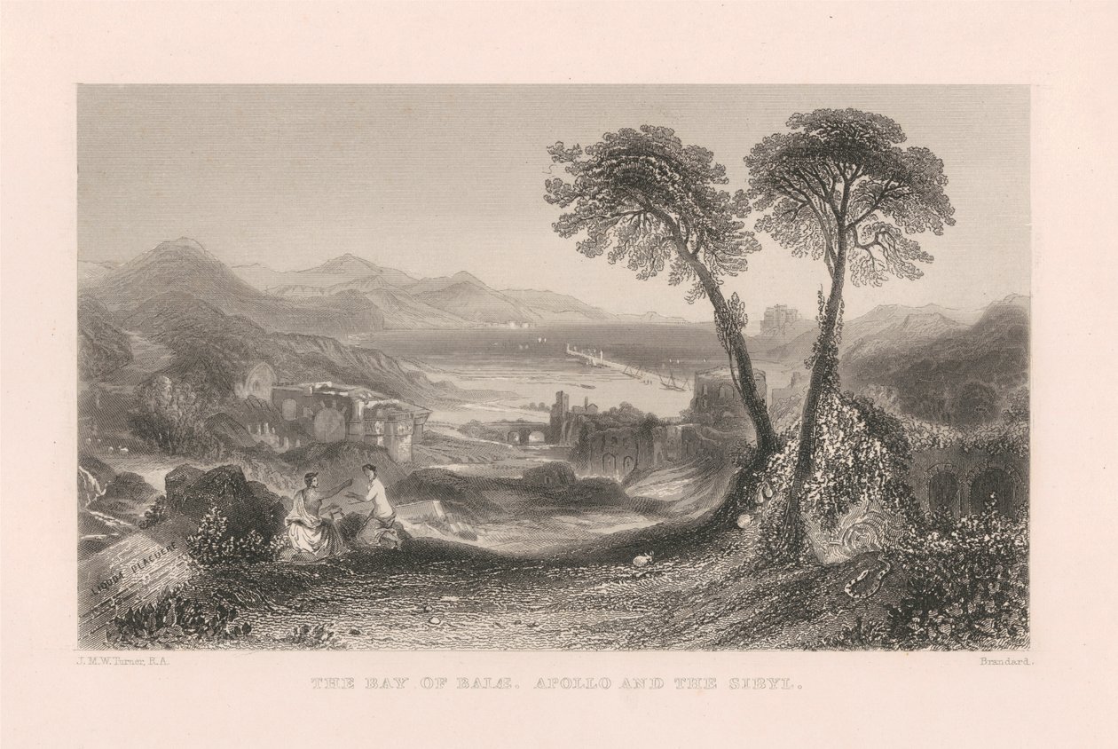 Bay of Baiæ - Apollo og Sibylla av Unknown artist