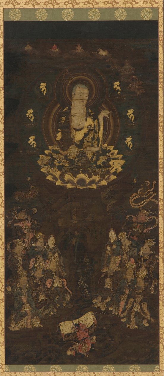 Bosatsu Jizo og Ten Kings of Hell av Unknown artist