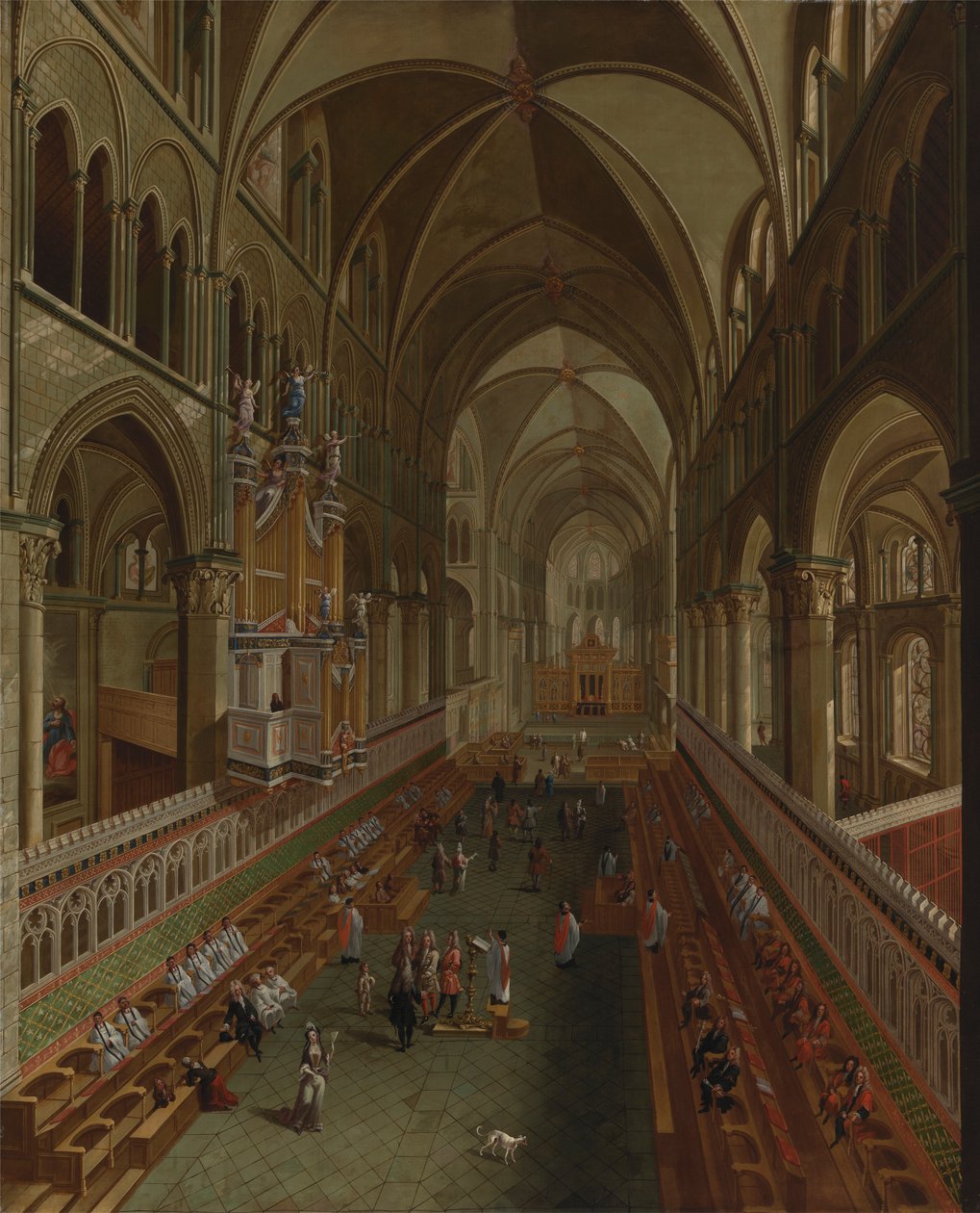 Koret, Canterbury Cathedral av Unknown artist
