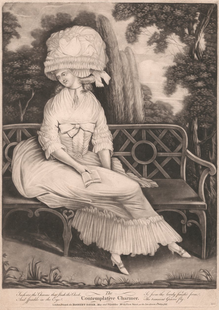 Den kontemplative sjarmøren av Unknown artist