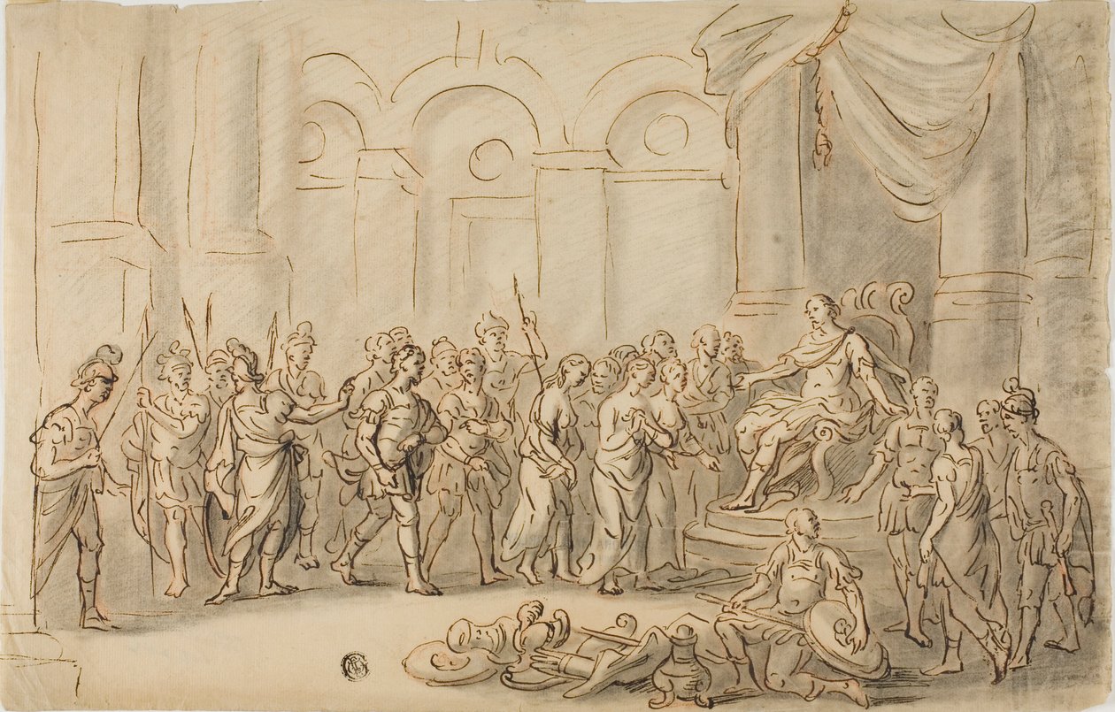 Kontinensen til Scipio av Unknown artist