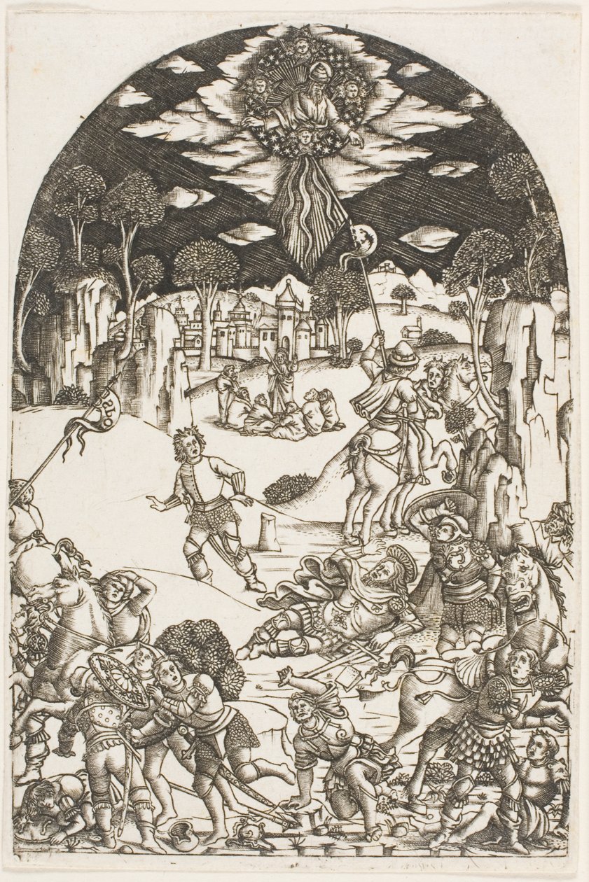 Omvendelsen til Saint Paul av Unknown artist