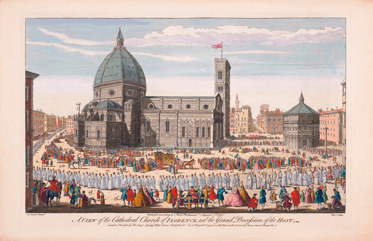 Duomo, Firenze av Unknown artist