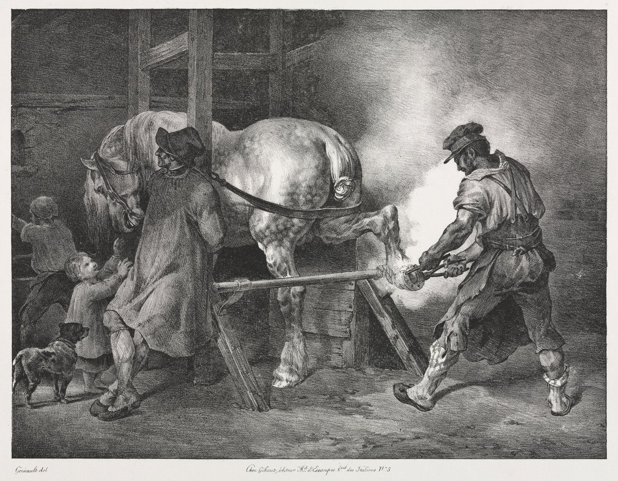 Den flamske smeden av Unknown artist
