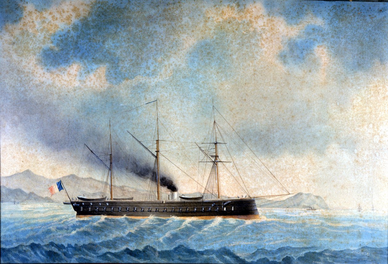 Fregatt-herligheten. 1859. av Unknown artist