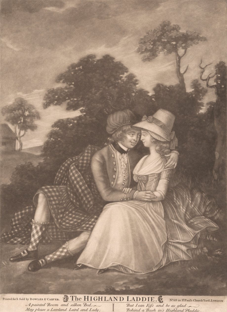 The Highland Laddie av Unknown artist