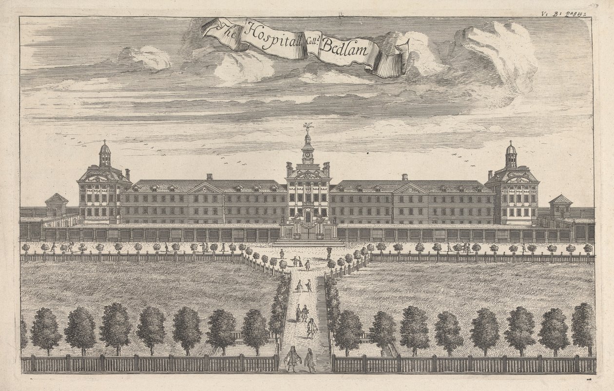 Sykehuset kalte Bedlam av Unknown artist
