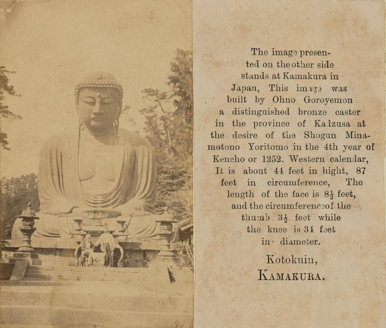 [Kamakura-Buddhaen] av Unknown artist