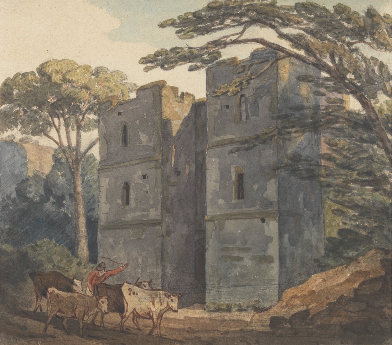 The Keep, Arundel Castle av Unknown artist