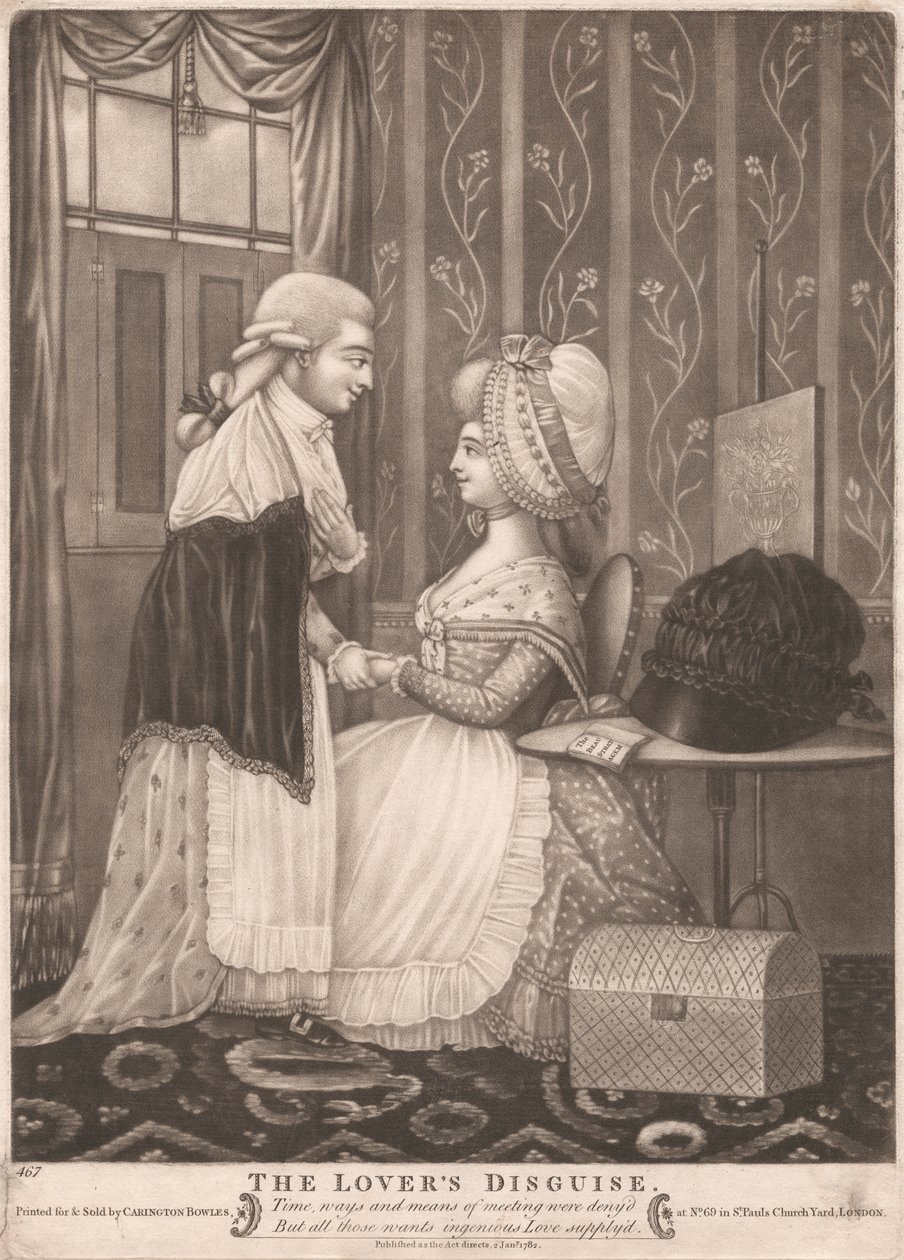 Elskerens forkledning av Unknown artist