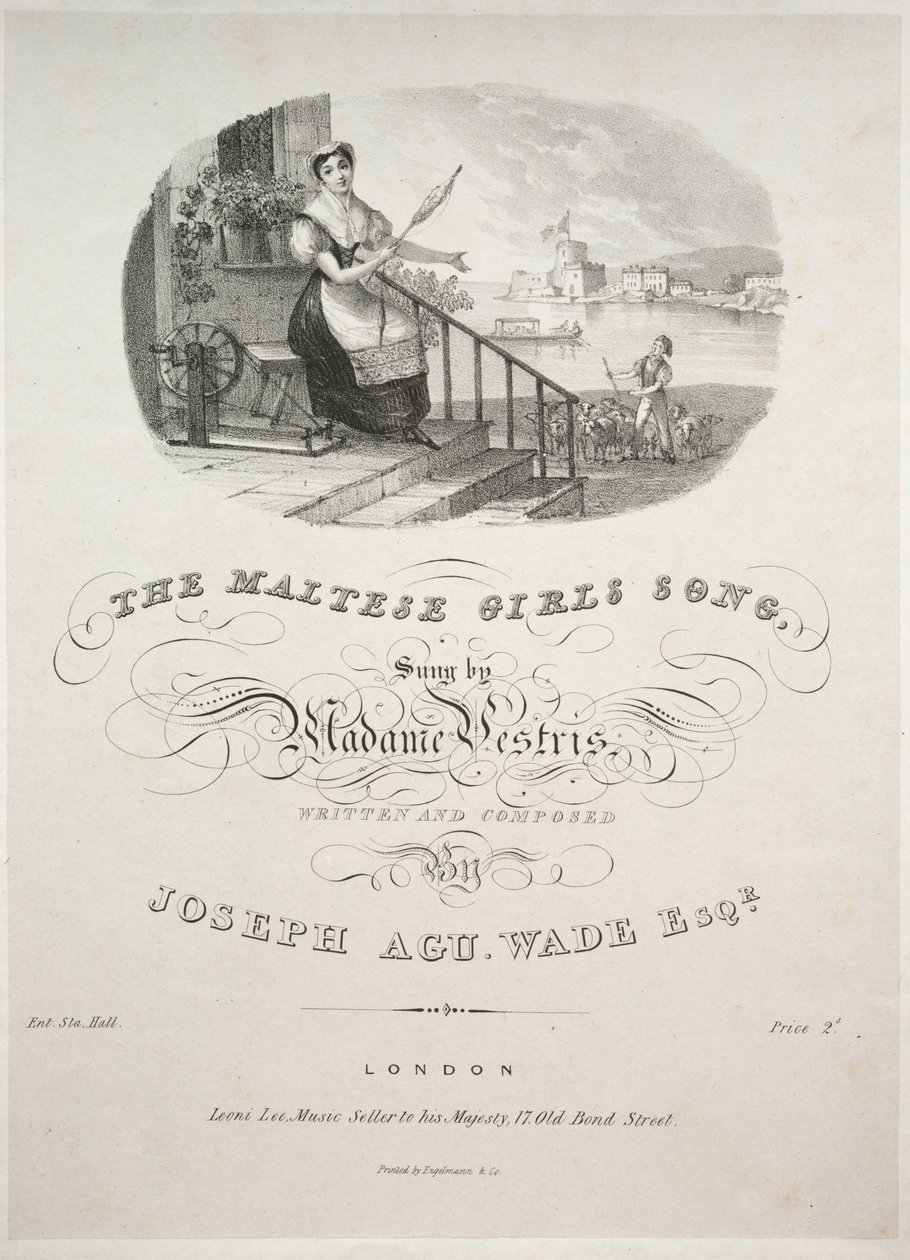 Den maltesiske jentesangen av Unknown artist