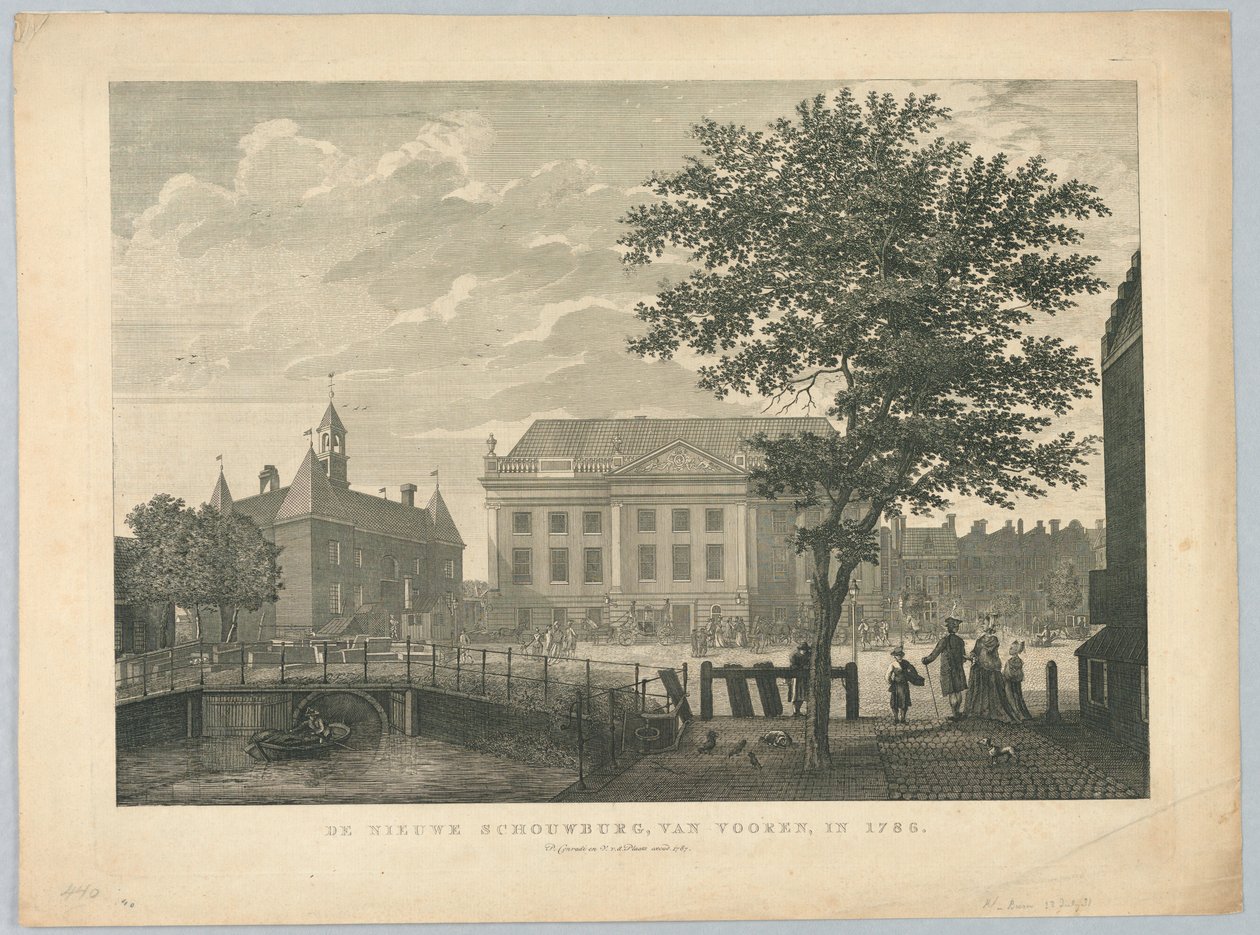 Det nye teatret i Amsterdam av Unknown artist