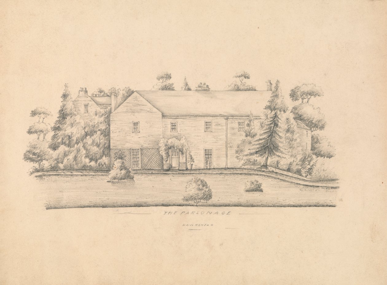 Prestehuset, Hawkshead av Unknown artist