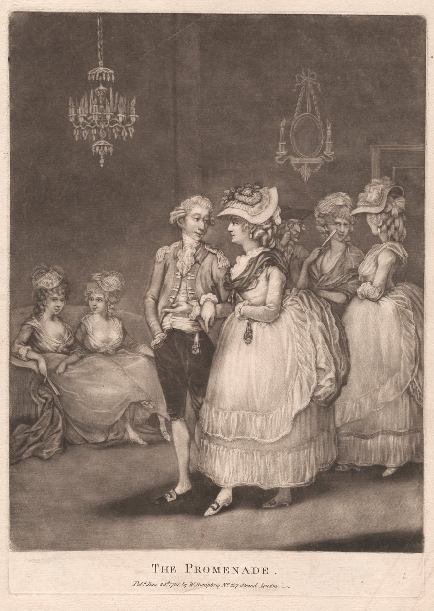 Promenaden av Unknown artist