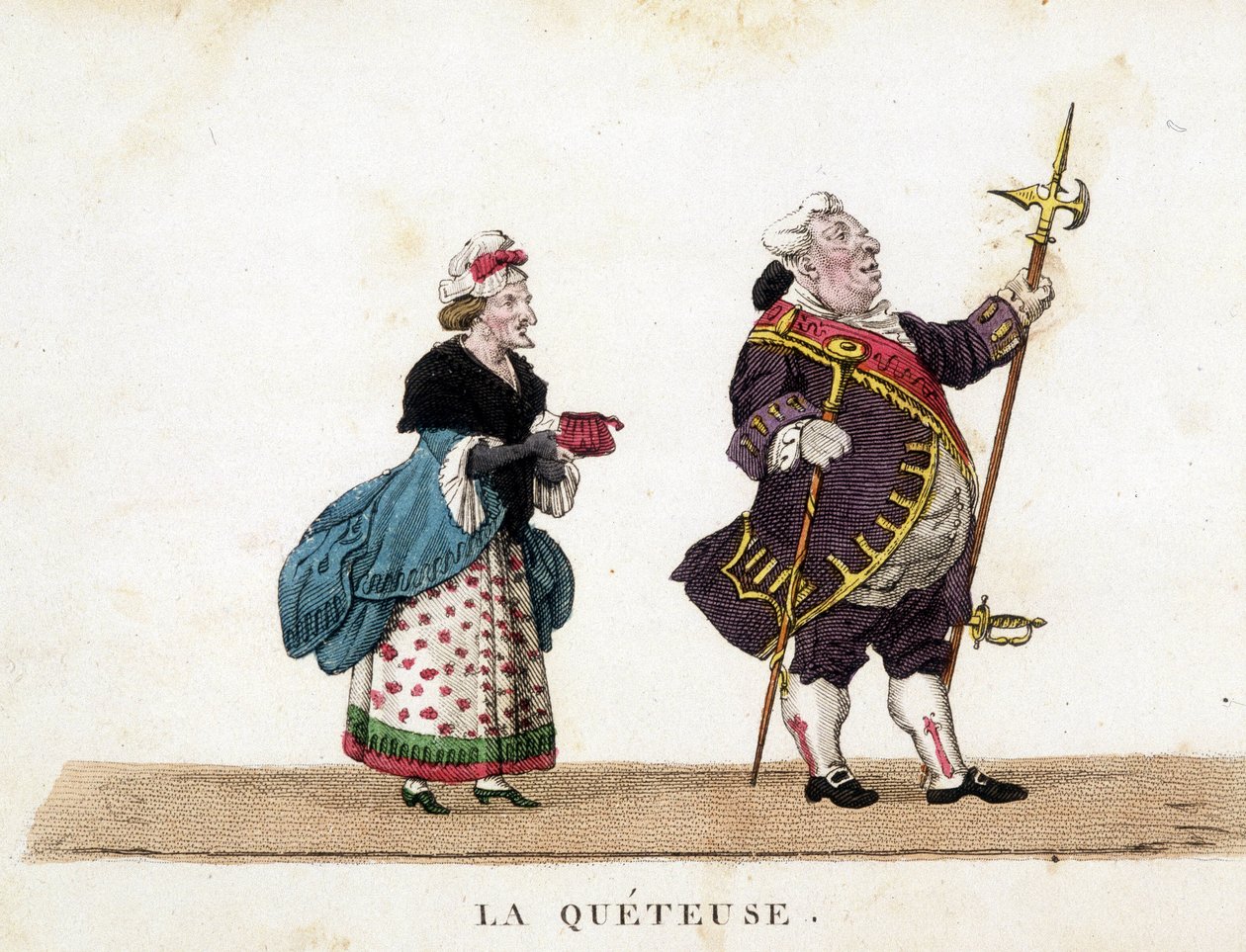 The Queteuse av Unknown artist